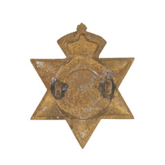 Cap badge, 3rd Madras Regiment, 1922-1928