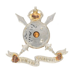 Cap badge, The Madras Regiment, 1945-1950