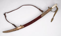 Scabbard for presentation sword, Lieutenant-General Sir Reginald Savory, 1968