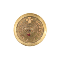 Button, 15th Regiment of Bengal Native Infantry (The Ludhiana Sikhs), pre-1901.
