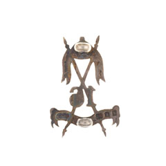 Cap badge, officer, 16th Light Cavalry, 1922-1947