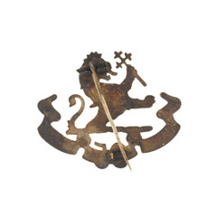 Pugri badge, 95th Russell's Infantry, 1903-1922