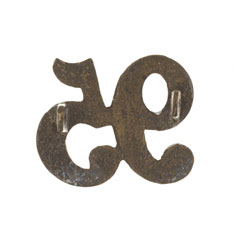 Shoulder title, 95th Russell's Infantry, 1903 (c)
