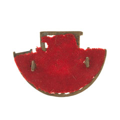 Shoulder title, 124th Duchess of Connaught's Own Baluchistan Infantry, 1903-1922