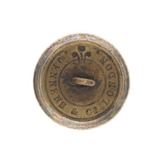 Button, 27th (1st Baluch Battalion) Bombay Light Infantry, pre-1891