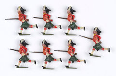 Box for model soldier set, Argyll and Sutherland Highlanders (Princess Louise's, William Britain Limited