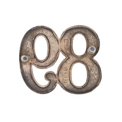 Pouch badge, 89th Punjabis, 1903-1922