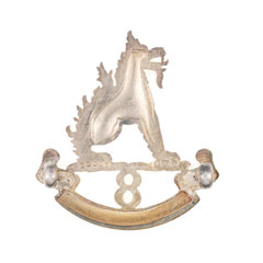 Cap badge, 8th Punjab Regiment, 1922-1947