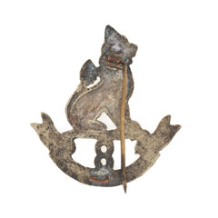 Cap badge, 8th Punjab Regiment, 1922-1947