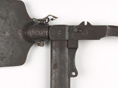 Combination entrenching tool, 1909