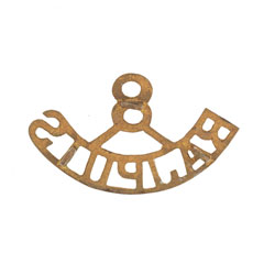 Shoulder title, 8th Rajputs, 1903-1922