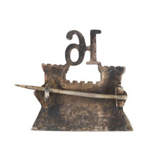 Pugri badge, 16th (Lucknow) Rajput Infantry, 1901-1922