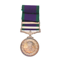 General Service Medal 1962-2007, Sergeant Michael Willetts, Parachute Regiment