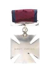 88th Regiment Order of Merit 1818, 1st Class awarded to Private Edward Friell for participation in 12 Peninsular War actions