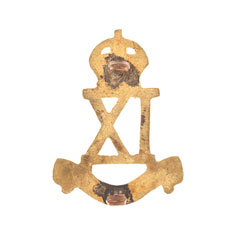 Cap badge, 9th Jat Regiment, 1922-1947