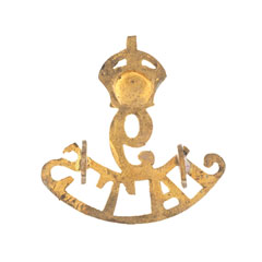 Shoulder title, 9th Jat Regiment, 1922-1947