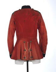 Full dress tunic, other ranks, 50th (Queen's Own) Regiment of Foot, sealed pattern, 1856-1866