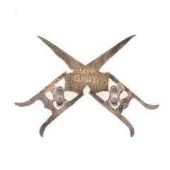 Cap badge, officer, 122nd Rajputana Infantry, 1903-1922