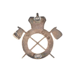 Cap or collar badge, 23rd Sikh Pioneers, pre-1922