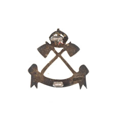 Cap badge, Hazara Pioneers, 1929-1933