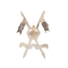 Cap badge, officer, 7th Light Cavalry, 1931-1947