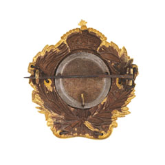 Pugri badge, 7th Regiment of Bombay Native Infantry, pre-1885 