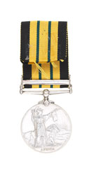Africa General Service Medal 1902-56, with clasp, 'Gambia', Drummer H Graham, 3rd Battalion, West India Regiment