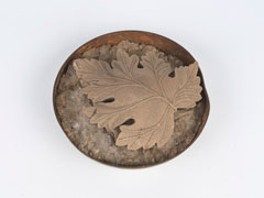 Carved leaf, architectural ornament from Cawnpore, 1859 (c)