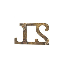 Shoulder title, 2nd Lancers (Gardner's Horse), 1903-1922