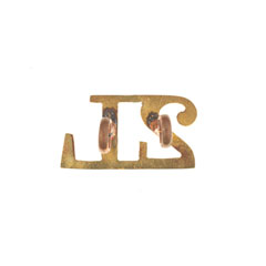 Shoulder title, 2nd Lancers (Gardner's Horse), 1903-1922