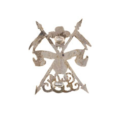 Cap badge, 26th King George's Own Light Cavalry, 1910-1922