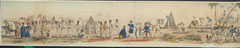 'Bengal Troops on the Line of March - the advanced guard driving in an outpost of the Enemy', 1830 (c)