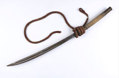 Burmese dha, sword, 1885 (c)