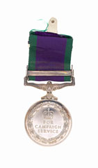 General Service Medal 1962-2007, with clasp for 'Lebanon', Signaller D A Smith, 30 Signal Regiment