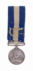 Egyptian Campaigns Medal 1882-89, with clasp, 'Tel-el-Kebir', Private G Howlett, Commissariat and Transport Corps