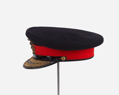 Peaked forage cap, Major-General Norman Foster, General Officer Commanding the Royal Nigerian Army, 1960 (c)