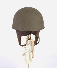 Despatch rider's Mark 1 combat helmet, sealed pattern, 1942