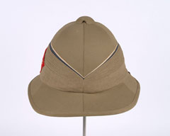 Wolseley pattern hot weather helmet, The Buffs (East Kent Regiment), 1930 (c)