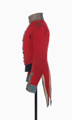 Officer's full dress coatee, West Kent Light Infantry Militia, 1853-1855