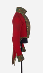 Coatee, 66th (Berkshire) Regiment of Foot, 1825-1829