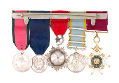 Orders and medals of General William Charles Forrest, 1856-1875