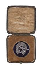 Sweetheart brooch, 20th Hussars, 1906 (c)