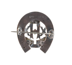 Sweetheart brooch, 20th Hussars, 1906 (c)