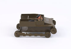 Model vehicle, Carden Loyd carrier, W Britain, 1938 (c)