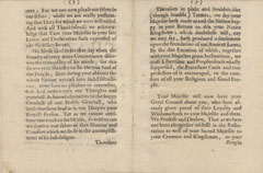 Declaration of loyalty to King Charles II by General Monck's army, Dartford Heath, 1660