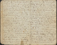 Journal of a private of the 100th Regiment of Foot, August 1780-July 1786