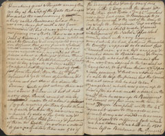 Journal of a private of the 100th Regiment of Foot, August 1780-July 1786