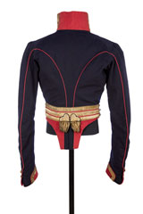 Officer's short-tailed full dress coatee, Lieutenant Edward St Vincent Digby, 9th (Light) Dragoons (Lancers, 1830 (c)