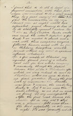 'Experiences of a Soldier', manuscript memoir by an unknown author, 1900 (c)
