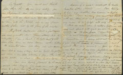 Letter from Lieutenant Edward Teasdale to his mother Mrs Jane Teasdale, Stony Hill, Jamaica, 10 September 1808